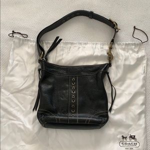 COACH Leather Vintage Black Purse